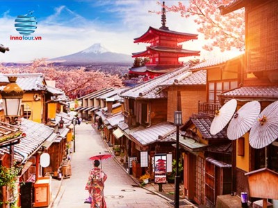 Tour Nhật Bản 5N5Đ - Tokyo - Yamanashi - Nabana No Sato - Kyoto - Osaka | Trải nghiệm trượt tuyết Nhật Bản