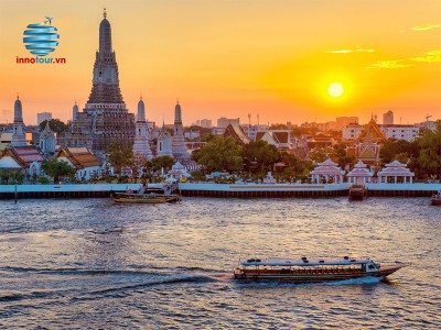 Tour Thái Lan 5N4Đ -  Bangkok - Pattaya - Safari World - Wat Arun - Viếng Phật Bốn Mặt 