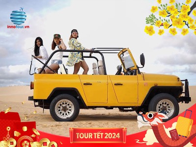 Tour Phan Thiết 3 ngày 2 đêm - Khám phá Mũi Né bằng xe Jeep - Tour Tết Dương Lịch 2024