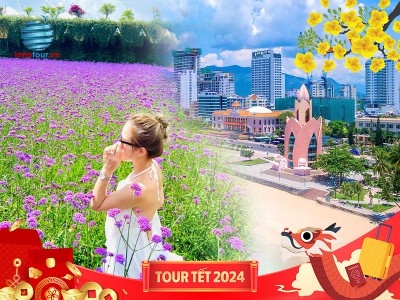 Tour Tết 2024: Đà Lạt - Nha Trang - Thiên Đường Săn Mây – Fresh Garden – 3 Đảo - Tắm Biển Bãi Tranh