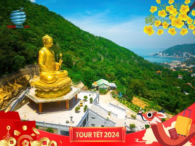 Tour Tết Giáp Thìn 2024: Vũng Tàu -  Hành Hương Viếng 10 Cảnh Chùa