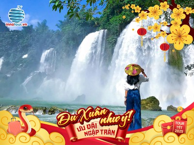 Tour Tết 2025 - Tour Vòng Cung Đông Bắc: Hà Giang – Đồng Văn - Sông Nho Quế - Cao Bằng - Thác Bản Giốc - Lạng Sơn 5 ngày 4 đêm