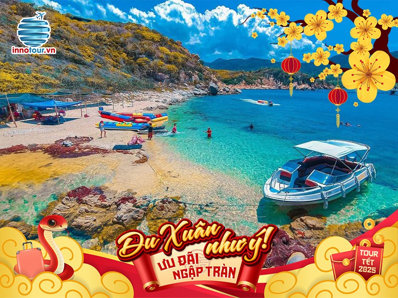 Tour Tết 2025 - Tour Liên Tuyến Ninh Chữ - Đà Lạt 4 ngày 3 đêm - Hang Rái - Tanyoli - Thung Lũng Đèn - KDL Quỷ Núi