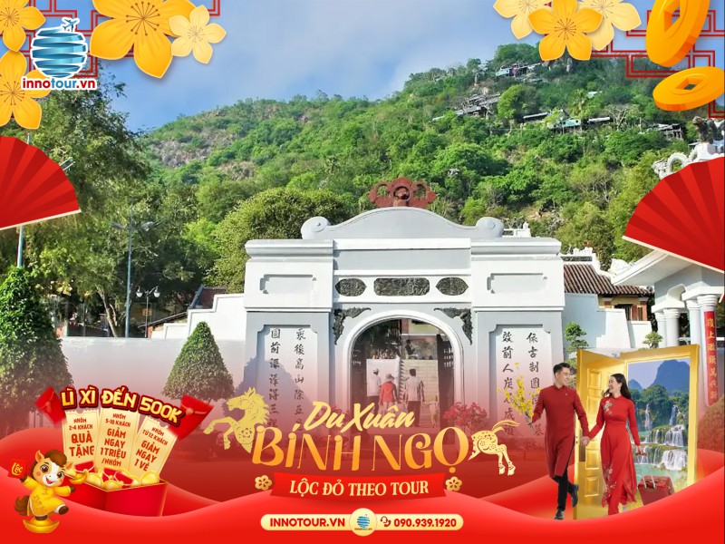 Tour Tết 2026 - Tour Hành Hương Về Miền Thất Sơn Châu Đốc 1N1Đ - Miếu Bà Chúa Xứ - Chùa Bàu Mướp - Lăng Thoại Ngọc Hầu