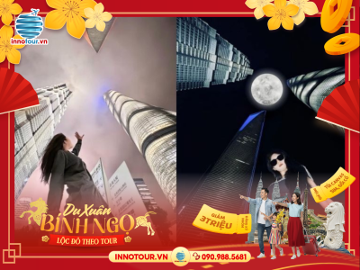 Tour Tết Nước Ngoài 2026: Tour Trùng Khánh - Hàng Châu - Ô Trấn - Thượng Hải 6N6Đ