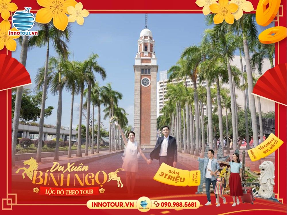 Tour Tết Nước Ngoài 2026: Tour Tết Hong Kong - Thâm Quyến - Quảng Châu - Chu Hải 5N4Đ