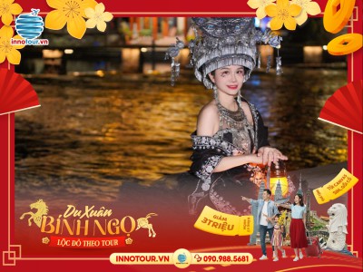 Tour Tết Nước Ngoài 2026: Tour Ân Thi - Phượng Hoàng Cổ Trấn - Miêu Trại - Trương Gia Giới 6N5Đ