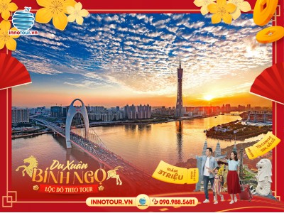 Tour Tết Nước Ngoài 2026: Tour Tết Hong Kong 5N4Đ - Quảng Châu - Thâm Quyến - Núi Thái Bình