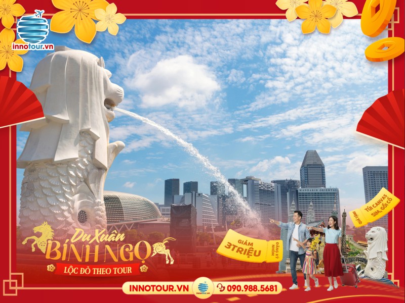 Tour Tết Nước Ngoài 2026: Tour Singapore - Malaysia 5N4Đ