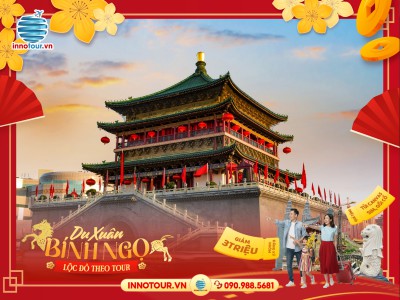 Tour Tết Nước Ngoài 2026: Tour Mono Bắc Kinh 4N4Đ - Tử Cấm Thành - Thiên An Môn - Vạn Lý Trường Thành