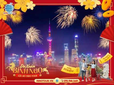 Tour Tết Nước Ngoài 2026: Tour Thượng Hải - Vô Tích - Ô Trấn - Hàng Châu 5N4Đ