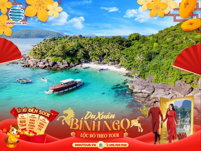 Tour Tết 2026 - Tour Côn Đảo 2N2Đ - Bãi Đầm Trầu - Nghĩa Trang Hàng Dương - Viếng Mộ Cô Sáu - Về Thăm Vùng Đất Anh Hùng