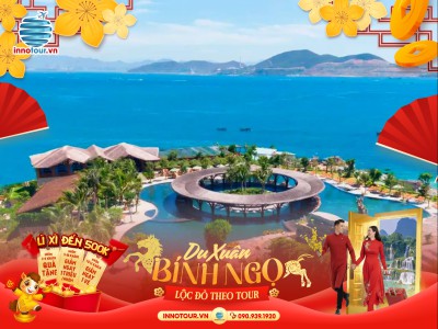 Tour Tết 2026 - Tour Nha Trang 3N3Đ - Khám Phá 3 Đảo - Tắm bùn Hòn Tằm - Vinpearl Harbour - Buffet Hải Sản