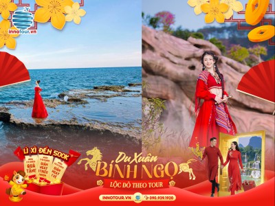 Tour Tết 2026 - Tour Liên Tuyến Ninh Chữ - Đà Lạt 4 ngày 3 đêm - Hang Rái - Vĩnh Hy - Thung Lũng Đèn - KDL Happy Hill - KDL Mê Linh