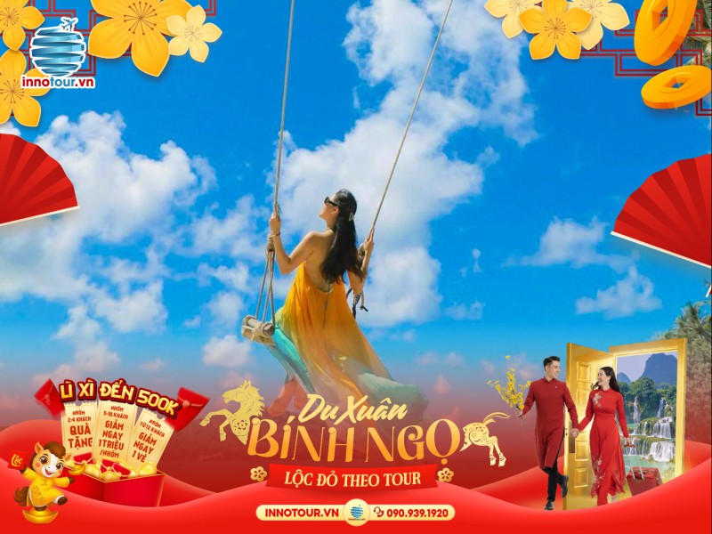 Tour Tết 2026 - Tour Phú Quốc 3N3Đ - Vin Wonder - Chùa Hộ Quốc - Nhà Tù Phú Quốc - Buffet Hải Sản  - Bún Quậy