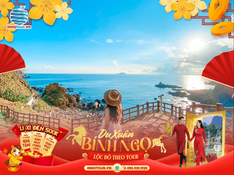 Tour Tết 2026 - Tour Quy Nhơn 3N3Đ - Hòn Khô - Lặn Ngắm San Hô - Kỳ Co - Eo Gió - Ghềnh Ráng