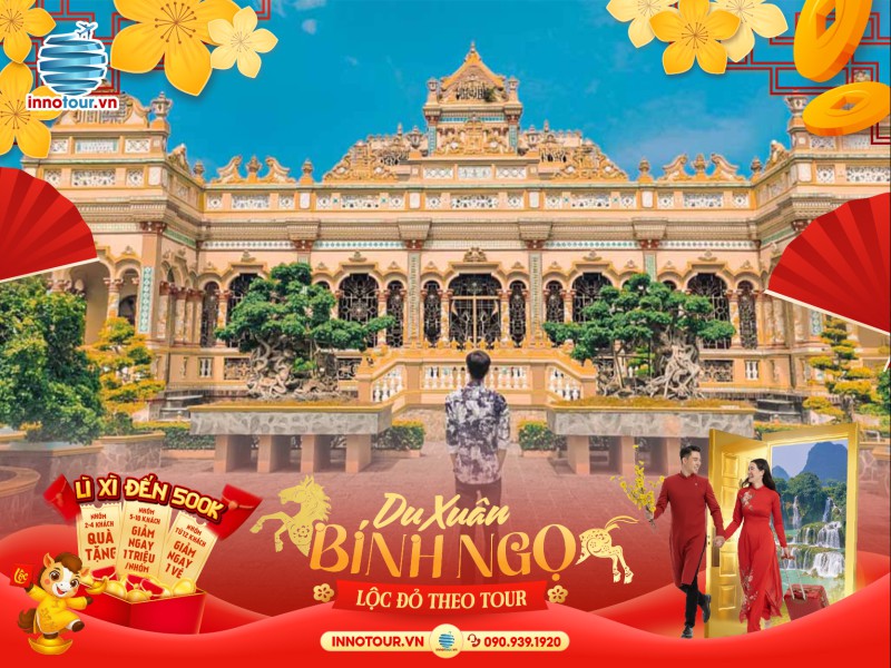 Tour Tết Nguyên Đán 2026: Tour Tết Mỹ Tho - Bến Tre 1 Ngày