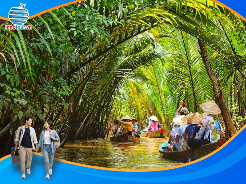 Tour Mỹ Tho - Bến Tre 1 ngày - Chèo Xuồng Ba Lá