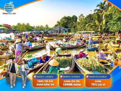 Tour Mỹ Tho - Cần Thơ - Cồn Sơn 2N1Đ
