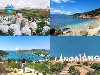 Tour Liên Tuyến Ninh Chữ - Đà Lạt 4 ngày 3 đêm - Hang Rái - Vĩnh Hy - Thung Lũng Đèn - KDL Happy Hill - KDL Mê Linh