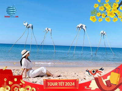 Tour Tết Dương Lịch 2024: Phú Quốc - Cầu Cầu Hôn - Sunset Town - Tứ Đảo Flycam