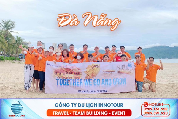 Tổ chức Team Building Cùng Công Ty Devsoft Vui Tưng Bừng Tại Đà Nẵng