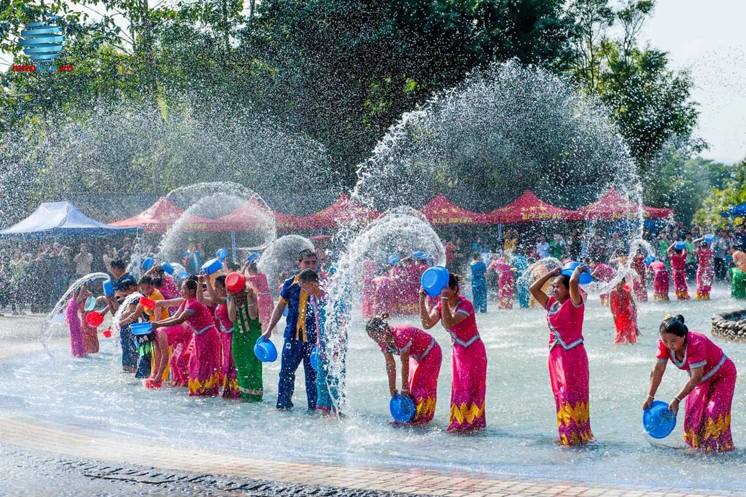 Lễ hội té nước Songkran 